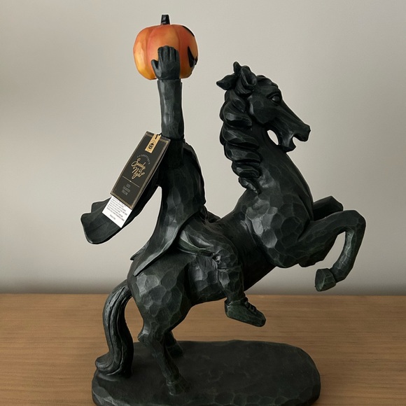 Halloween Spooky Night Sleepy Hollow Headless Horseman Large 18” Light Up Decor - Picture 6 of 13